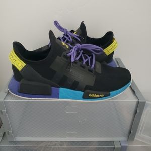 Adidas R1 V2 Black/Blue/Purple/Yellow